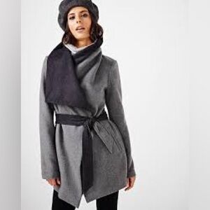 Size M RW Wool Wrap Coat